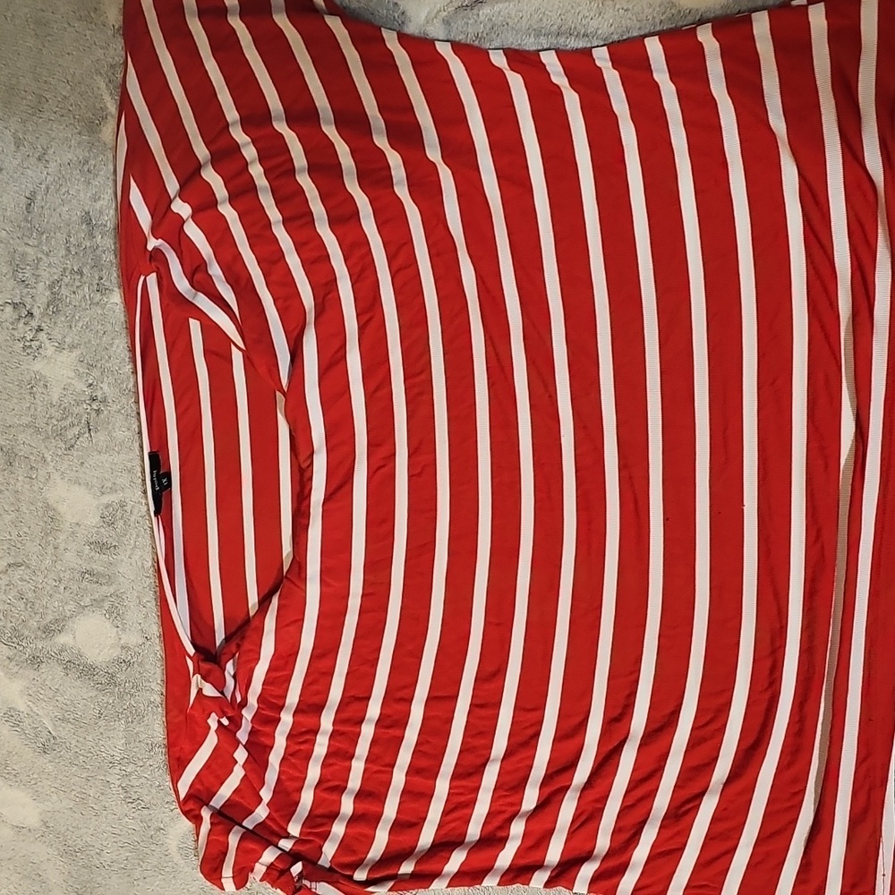 Stylish White and Red  Blouse